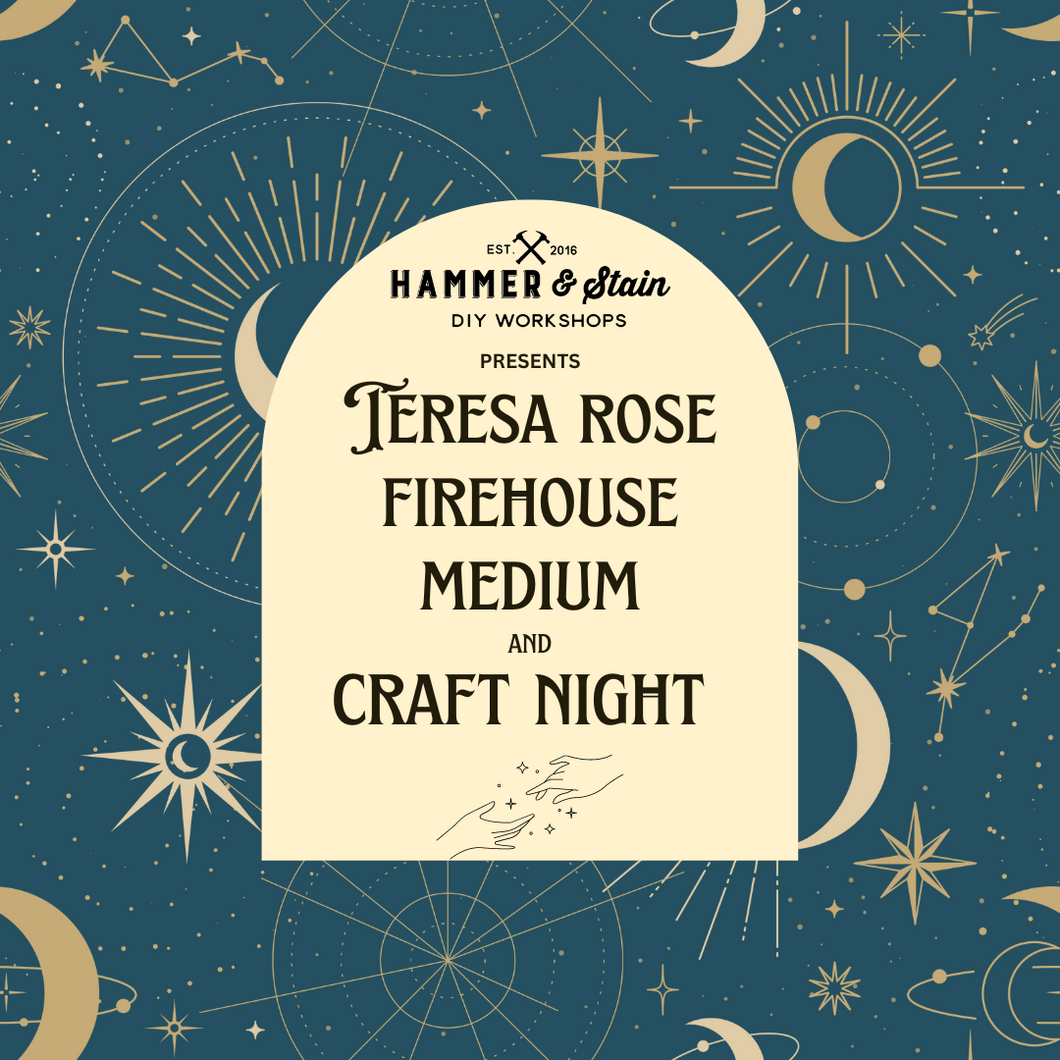 10/12/23 Teresa Rose Firehouse Medium Night (Thursday @ 6:30pm)