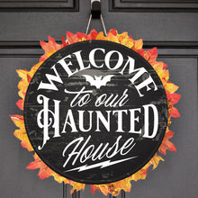 Happy Hauntings 18" Door Hanger Collection
