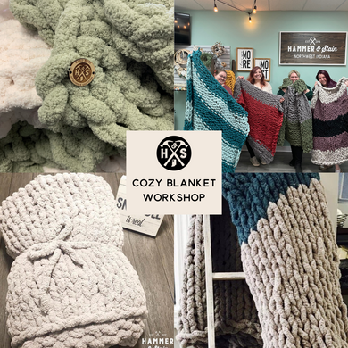 10/20/23 Cozy Blanket Workshop (Friday @ 6:30pm)
