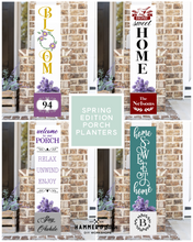Spring Porch Plank Planters Collection