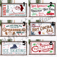 12x24 Holiday Framed Signs