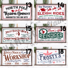 12x24 Holiday Framed Signs