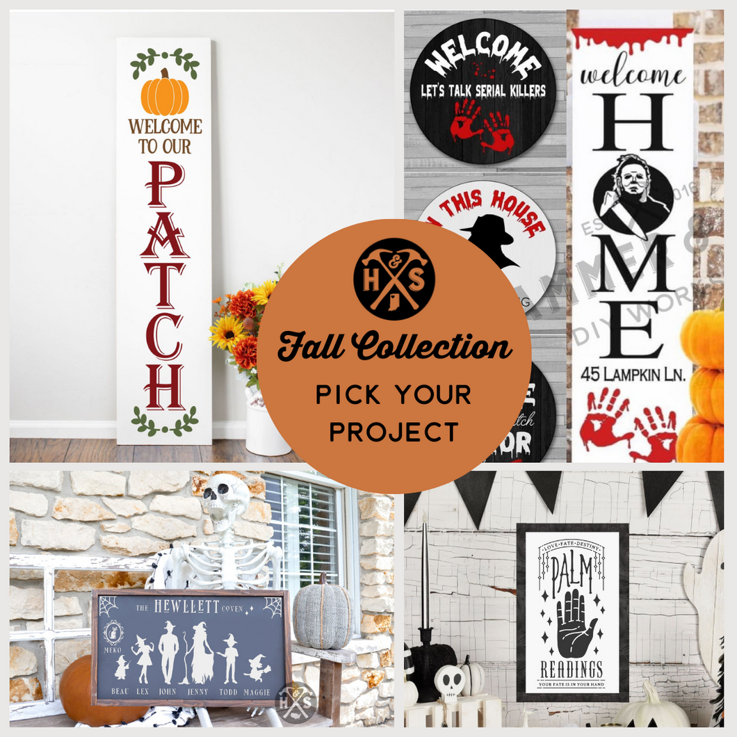 Pick Your project Fall Collection