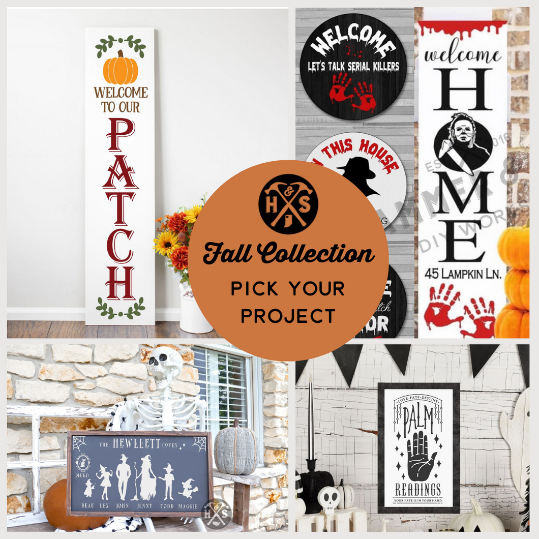 Pick Your project Fall Collection*