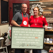 Large Framed Signs