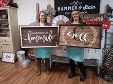 Large Framed Signs