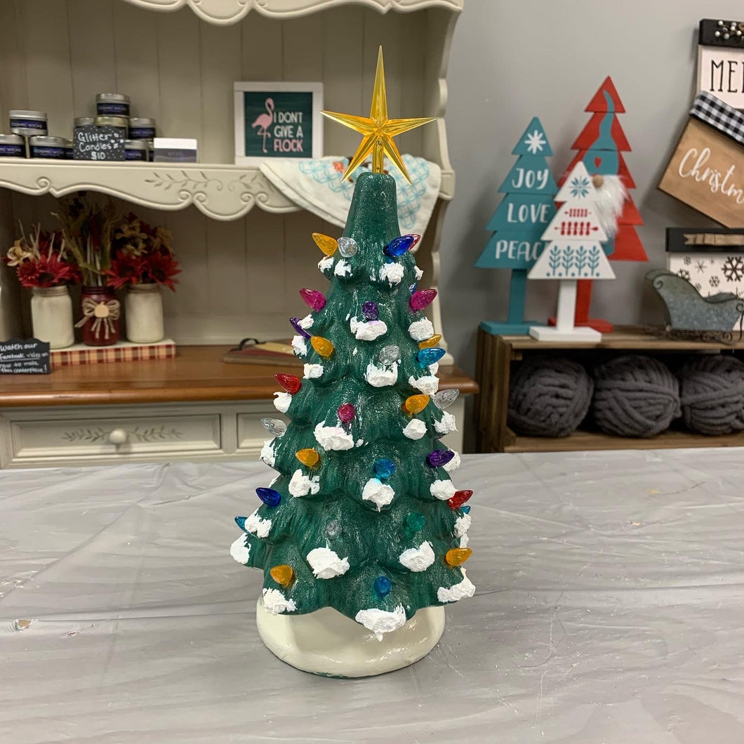 Boho Ceramic Christmas Tree, Choice of