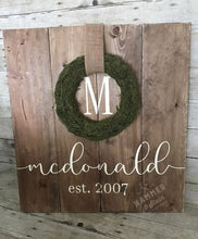 Rustic Wreath Pallets